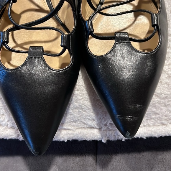 Coach Jimla flat pointed toe ankle tie up - Picture 5 of 10